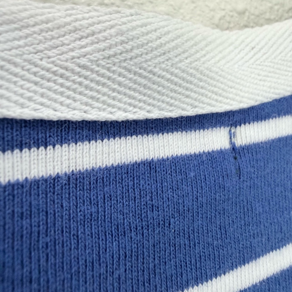 Lauren Ralph Lauren Blue & White Stripe Nautical Cotton Dress | XL - Picture 6 of 6